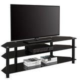 ACE TV Glass Rack - Black (1500W X 400D X 508H) Unclassified Tauris