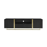 Capri TV Cabinet - BLK / GOLD Unclassified Criterion 