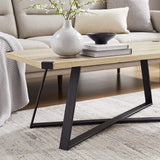 CAPRI Rectangle Coffee Table - Oak Unclassified Criterion 