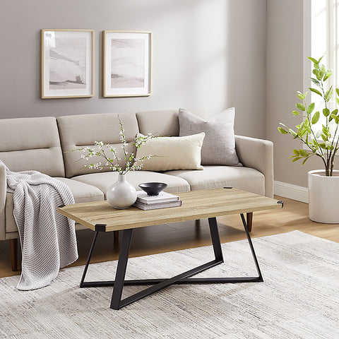 CAPRI Rectangle Coffee Table - Oak Unclassified Criterion 