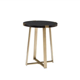 CAPRI End Table - Black and gold Unclassified Criterion 