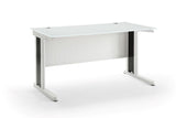Apex Office Glass Desk - White Unclassified Criterion 