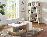 Banksia A Frame Bookcase - Oak and White Unclassified Criterion 