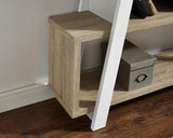 Banksia A Frame Bookcase - Oak and White Unclassified Criterion 