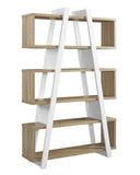 Banksia A Frame Bookcase - Oak and White Unclassified Criterion 