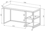 Chryzler Desk -1500 2 Shelves Unclassified Criterion 