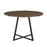Capri Round Dining Table - Dark Oak Unclassified Criterion 