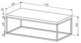 Chryzler Coffee Table Rectangle Unclassified Criterion 