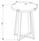Capri End Table - OAK Unclassified Criterion 