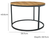 2 Piece Nesting Coffee Table Set Unclassified Criterion 
