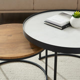 2 Piece Nesting Coffee Table Set Unclassified Criterion 