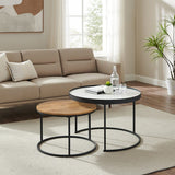2 Piece Nesting Coffee Table Set Unclassified Criterion 