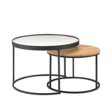 2 Piece Nesting Coffee Table Set Unclassified Criterion 