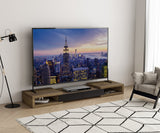 Split 2500 TV Cabinet - Dark Oak Unclassified Tauris 