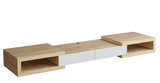 Split 2500 TV Cabinet - Light Oak Unclassified Tauris 
