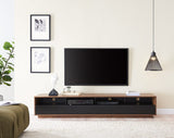 Suave TV Cabinet - Dark Oak 2000 Unclassified Tauris 