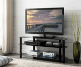 ACE TV Glass Rack - Black (1500W X 400D X 508H) Unclassified Tauris 