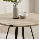 Capri Round Dining Table - Oak Unclassified Criterion 